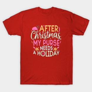 After Christmas Budget T-Shirt